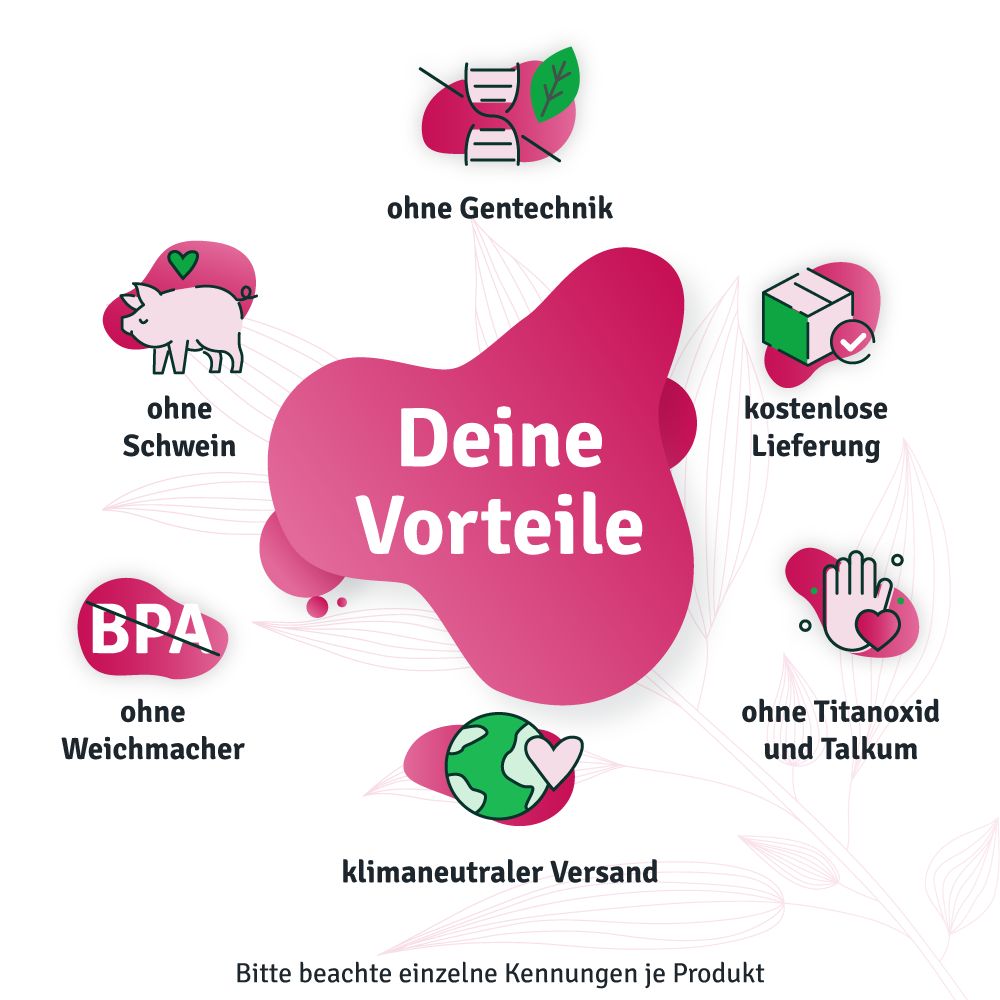 vitelly WomanToMum® Kinderwunsch Vitamine für einen Monat