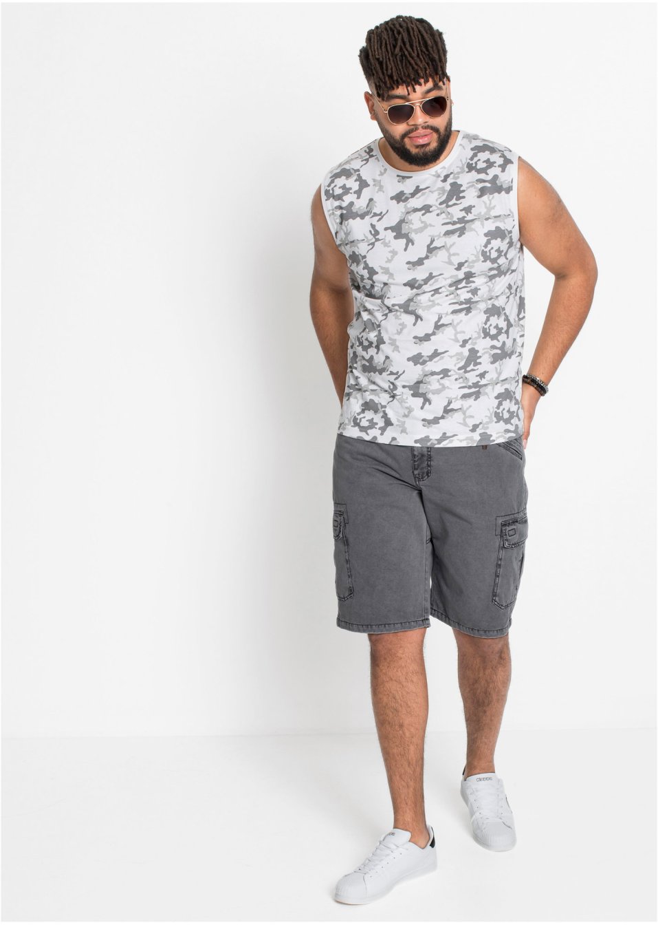 Bermuda cargo, Loose Fit