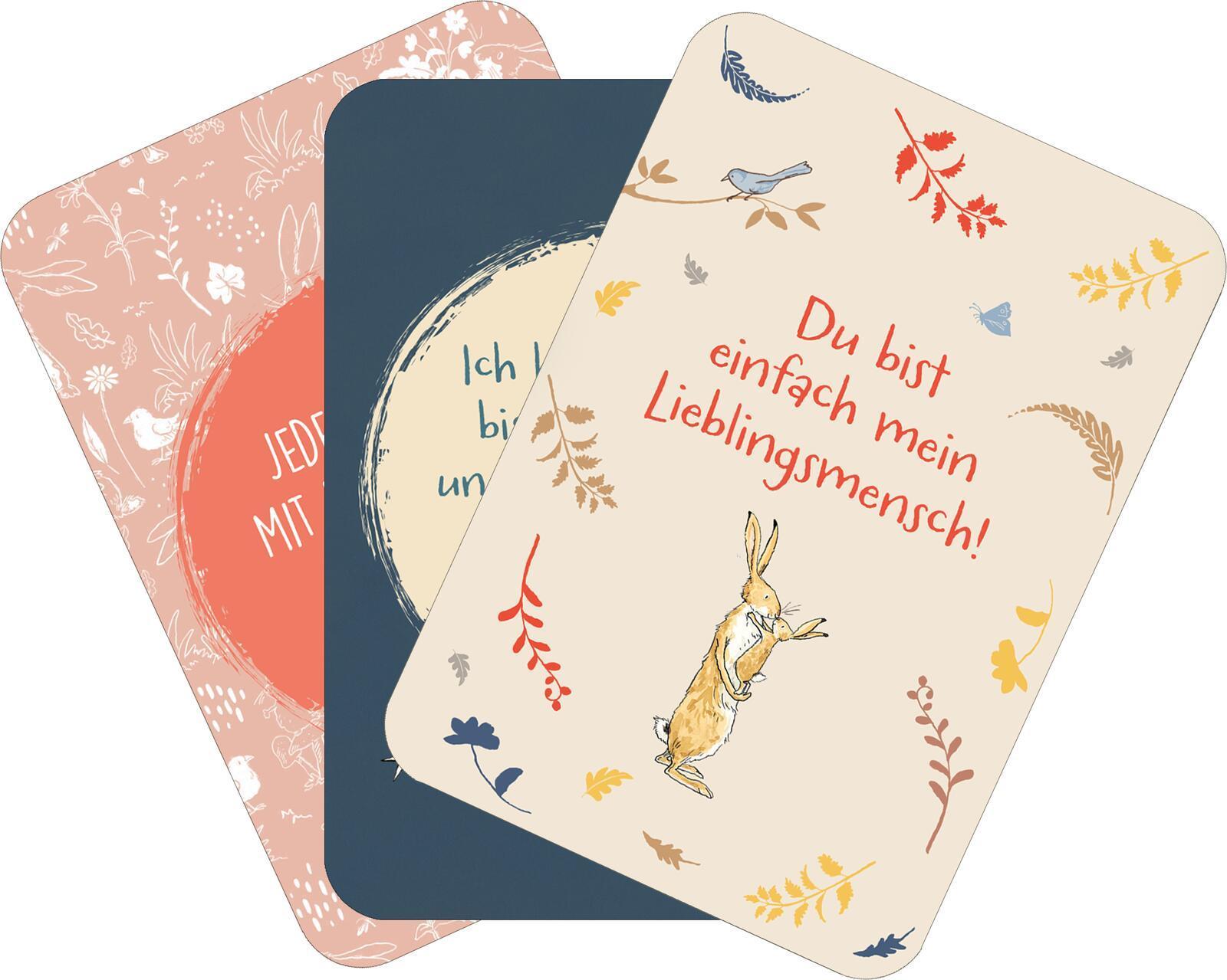 Weißt du eigentlich, wie lieb ich dich hab? Ich hab dich so lieb!