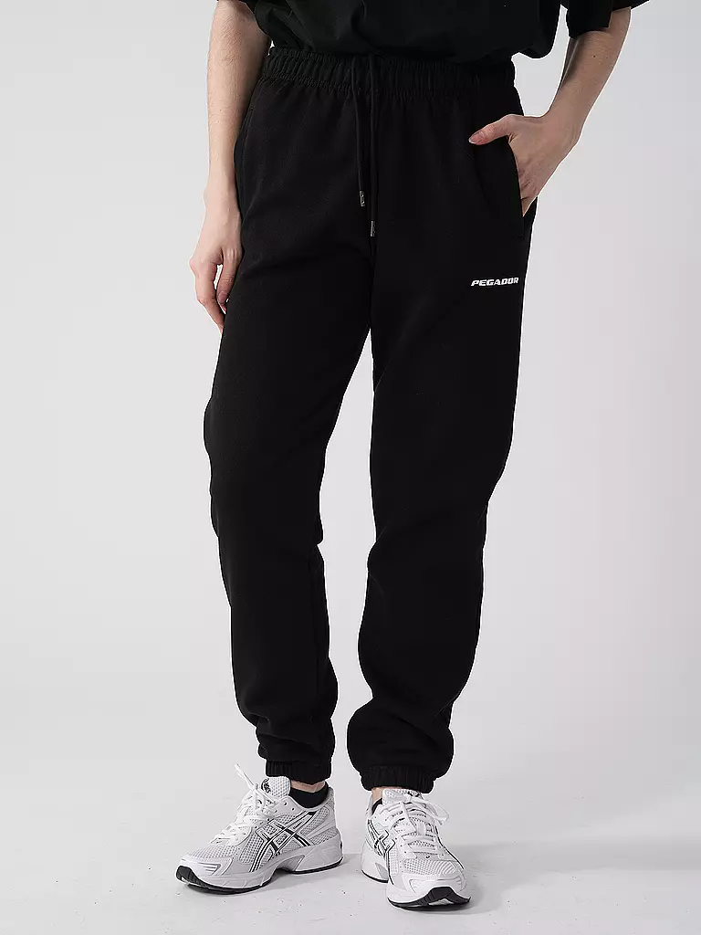 PEGADOR Jogginghose VILLA schwarz
