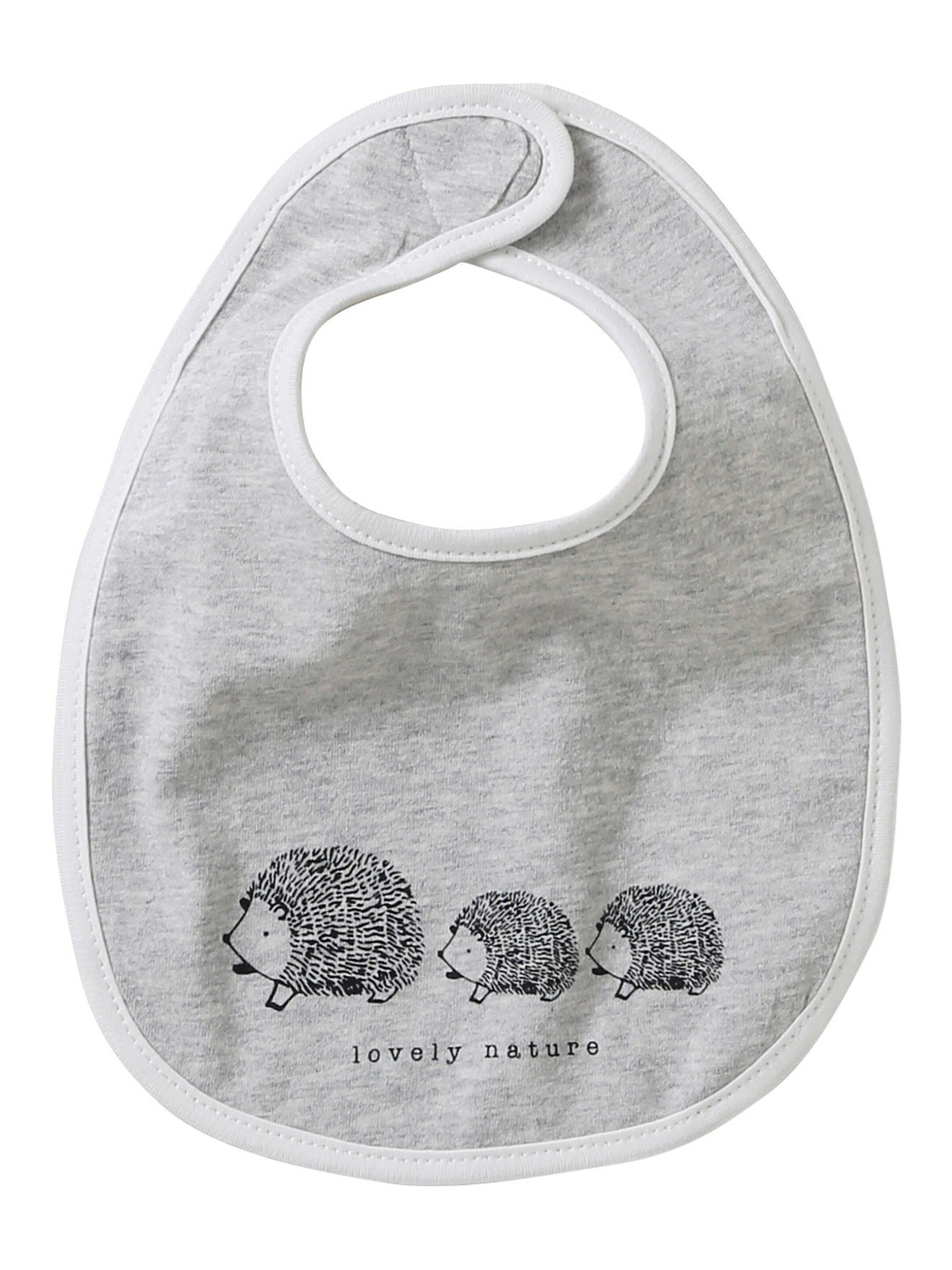 Vertbaudet Bio-Kollektion: 7er-Pack Baby-Lätzchen, Klett pack grün lovely nature