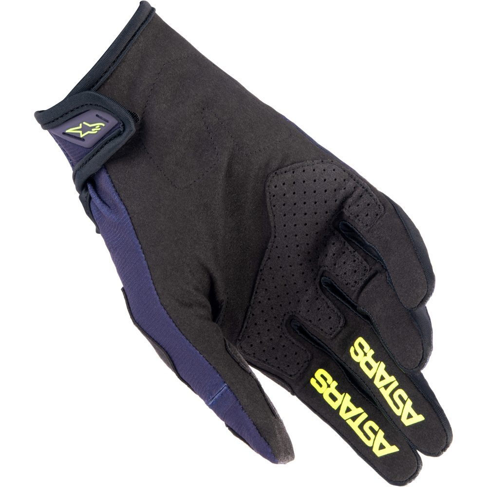 Alpinestars - Gants Techstar - 2023 Navy / Jaune fluo