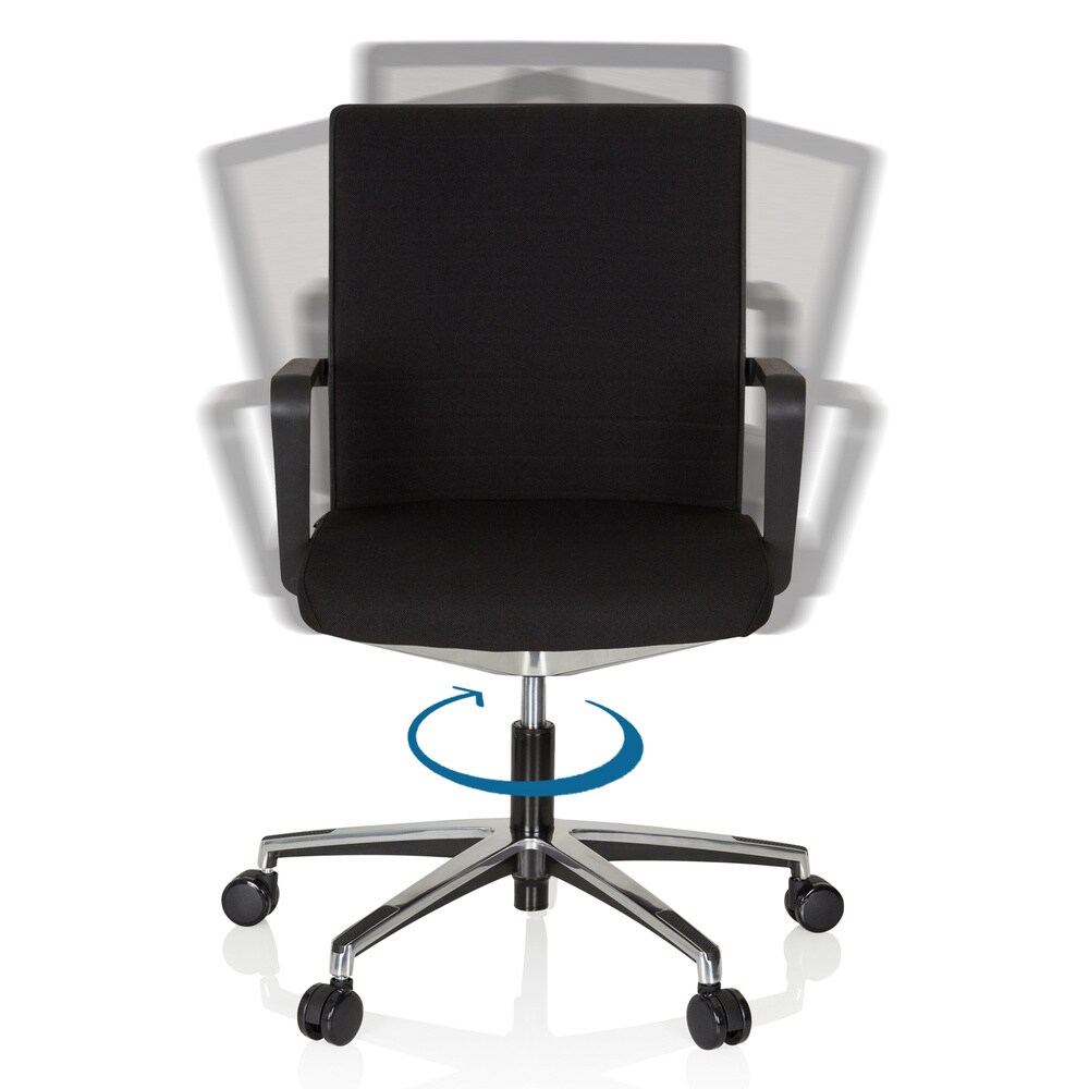 Profi Bürostuhl MOVE-TEC 3D Stoff mit Armlehnen hjh OFFICE
