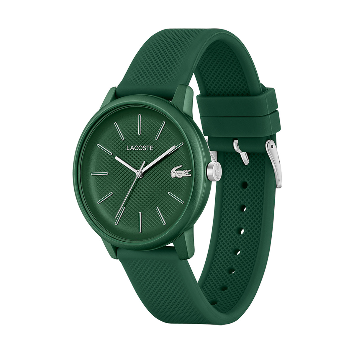 Montre LACOSTE.12.12 move homme TR90 vert bracelet silicone vert