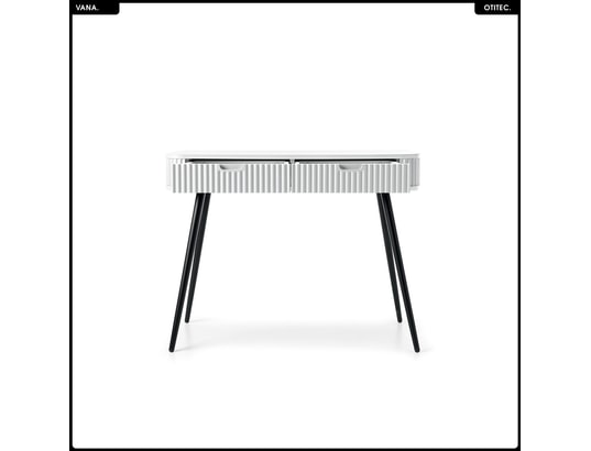 OTITEC - Coiffeuse - l.103 x h.80 x p.49 cm - vana - blanc