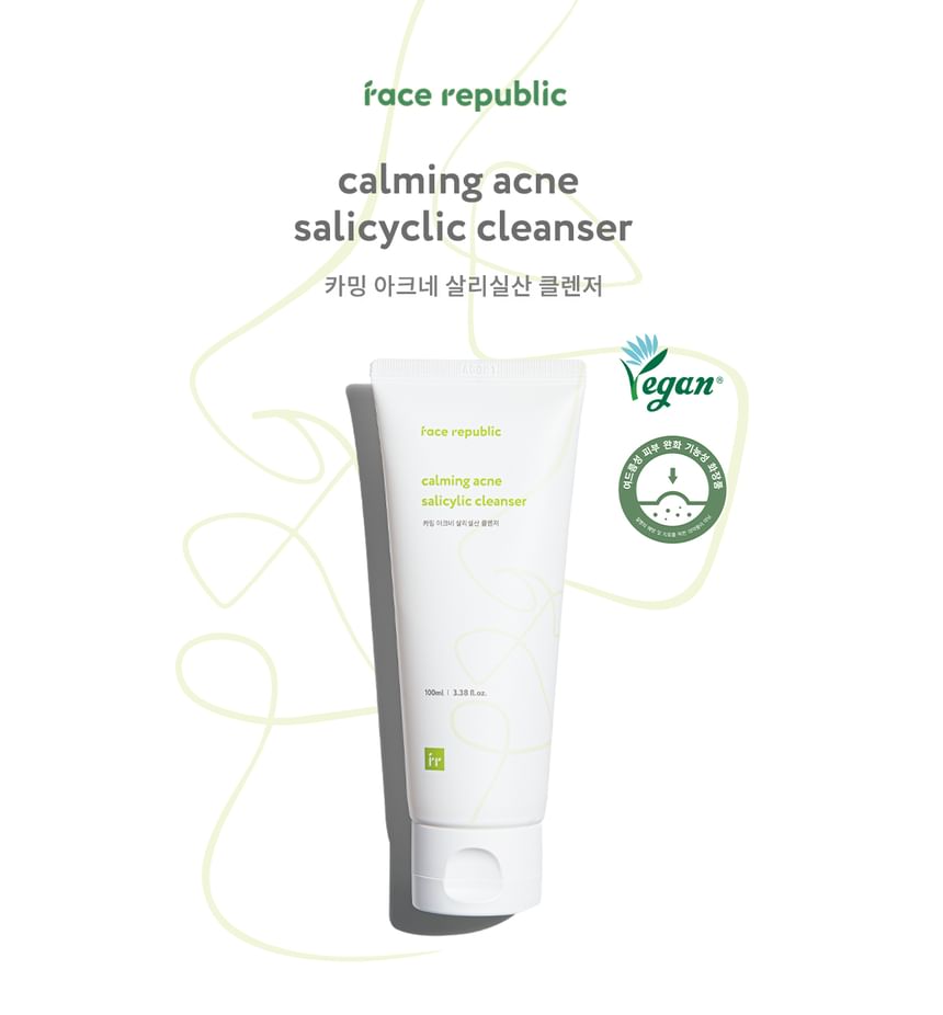 face republic - Kalmerende acne-salicylaatreiniger