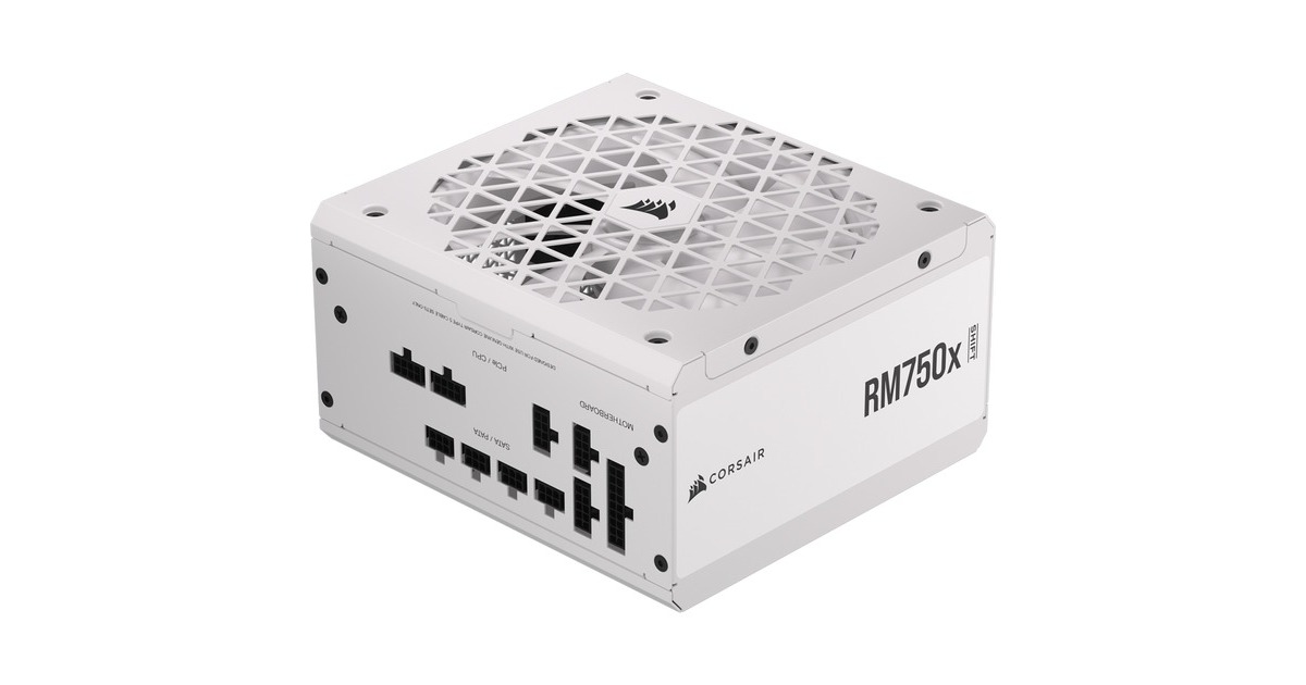 CorsairRM750x SHIFT White modulaire 750 watt voeding   (Wit, 1x 12V-2x6, 2x PCIe)