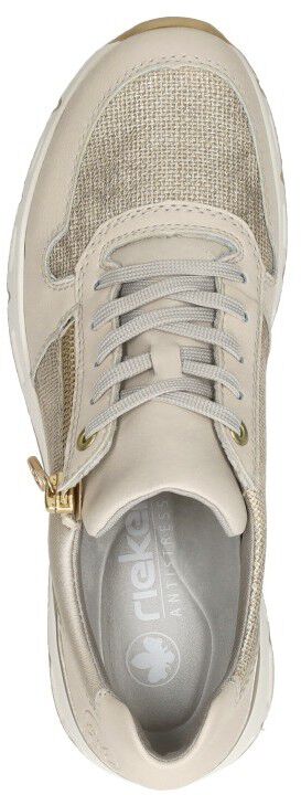 Rieker Veterschoenen Laag beige