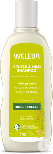 Weleda Shampoing Doux Au Millet Pour Usage Fréquent 190ml