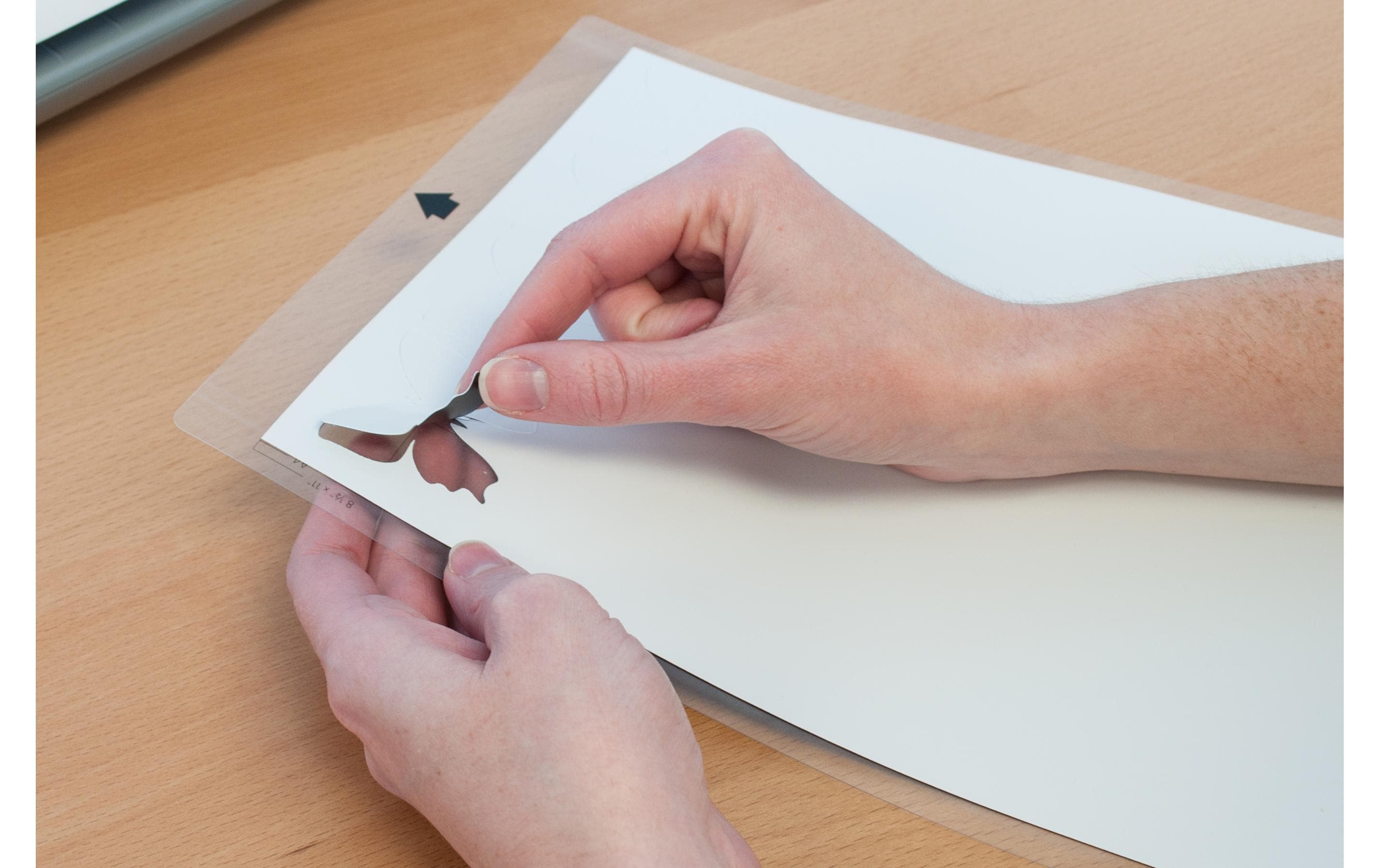 Magnetpapier 4 Stück SchwarzKreieren Sie Ihre eigenen Magnete