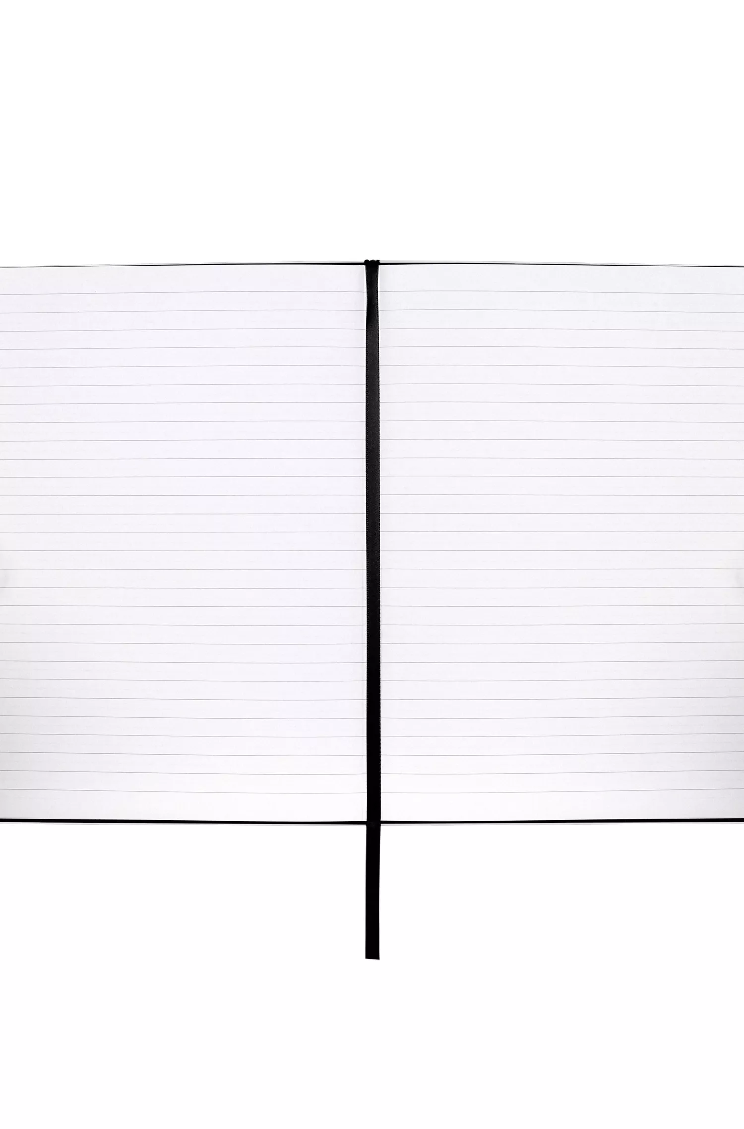 Caderno BOSS Black-A5 em couro sintético branco