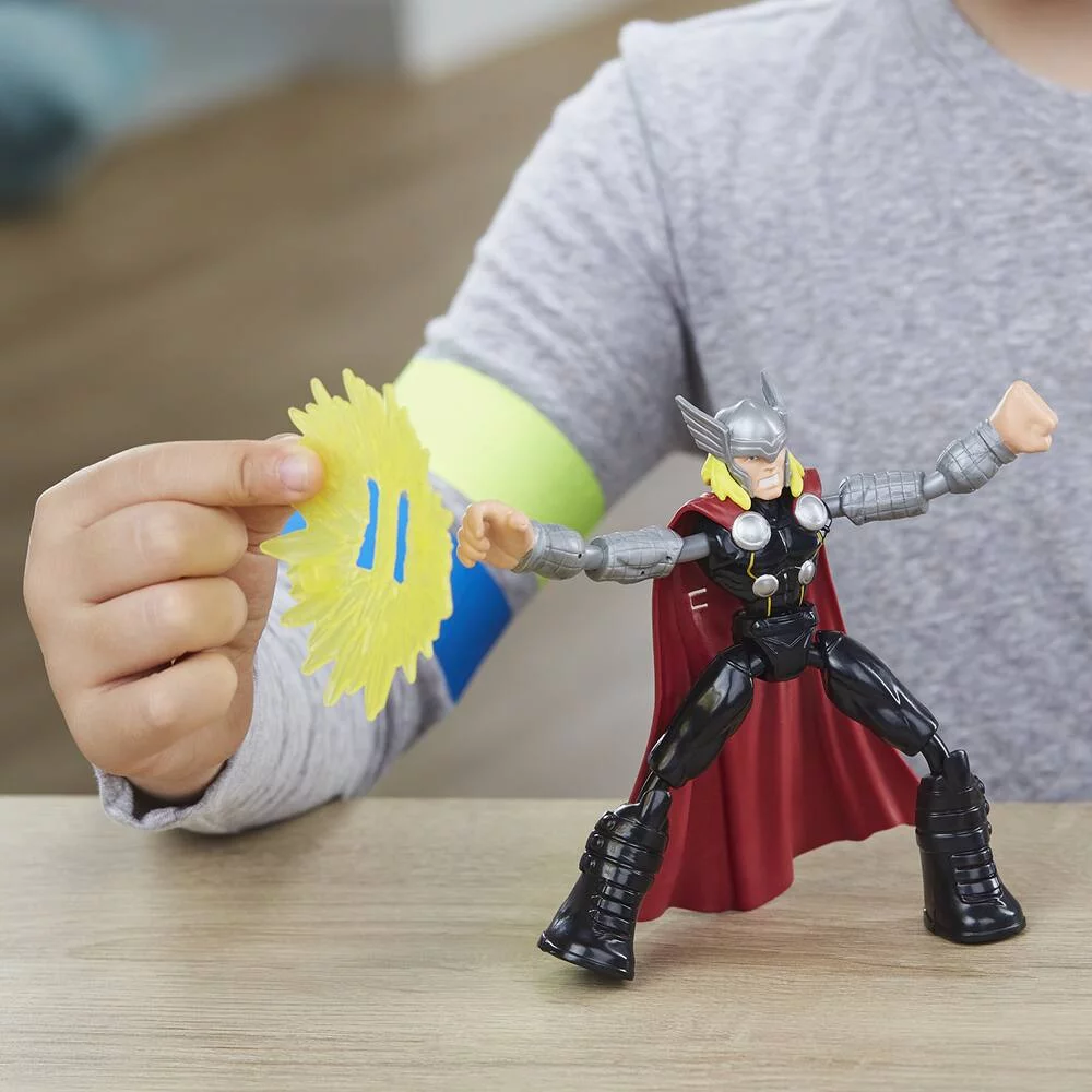 MARVEL - AVENGERS -  THOR - FIGURINE BEND AND FLEX THOR VS LOKI