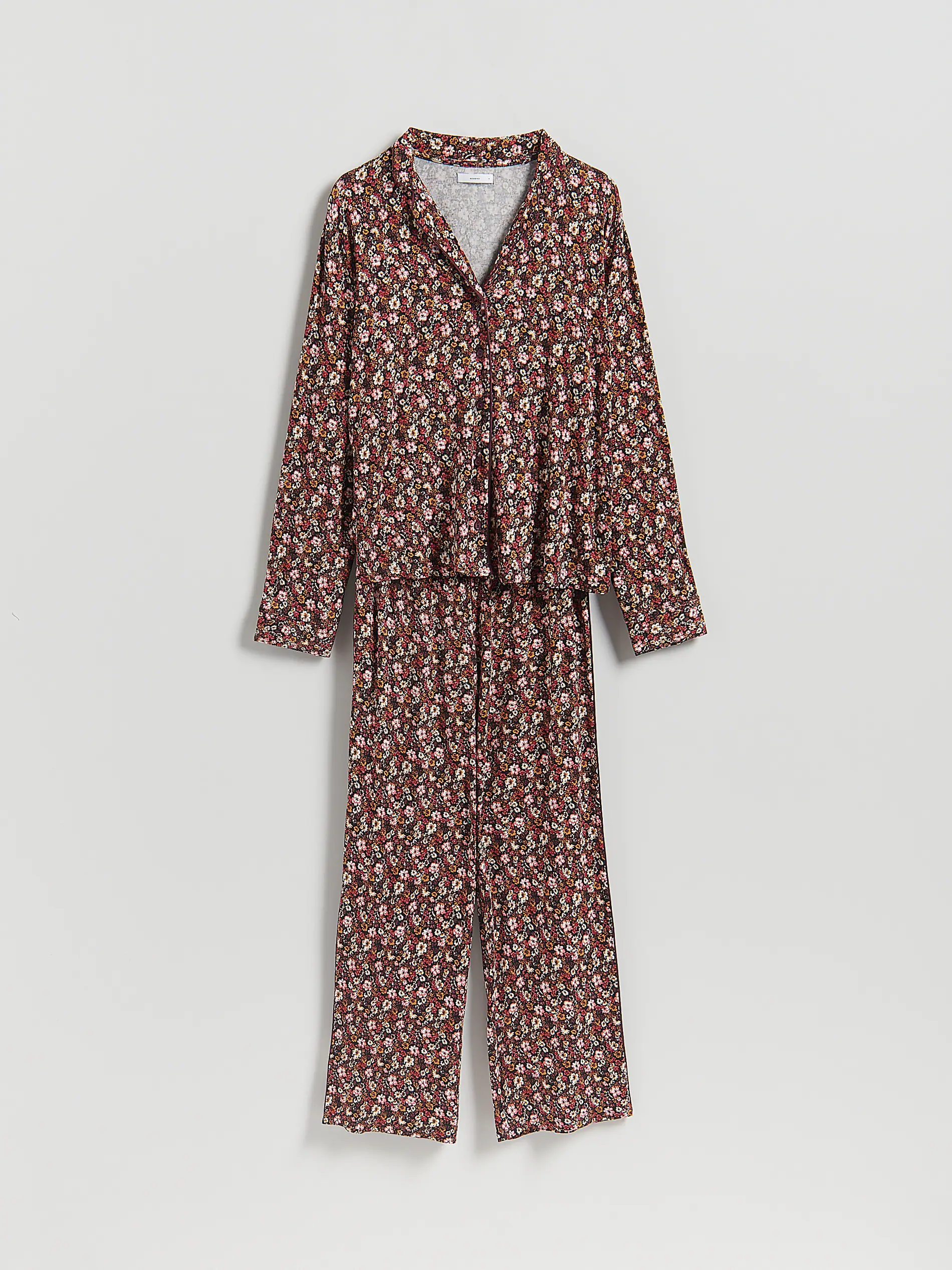 Gemustertes zweiteiliges Pyjama