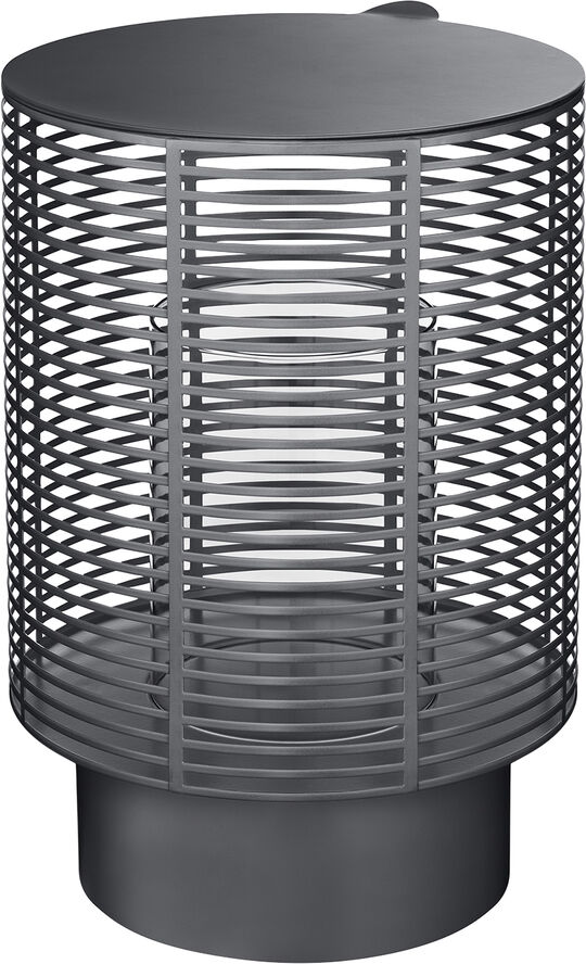 Blomus Outdoor Lantern -OLEA- Colour Gunmetal Size M Gunmetal, metallic finish