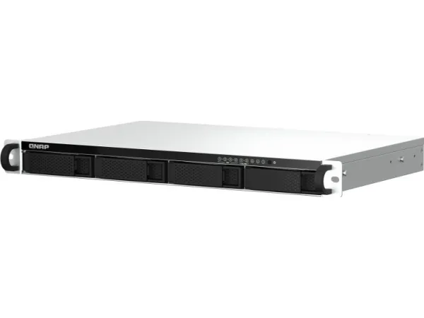 QNAP TS-464eU - NAS-server - 4 bays - rackversion - SATA 6Gb/s - RAID 0, 1, 5, 6, 10, JBOD - RAM 8 GB - 2.5 Gigabit Ethernet - iSCSI support - 1U