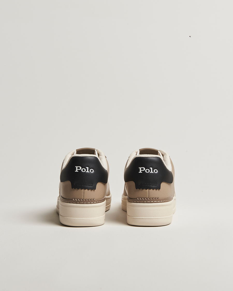 Polo Ralph Lauren Masters Court Sneaker Tonal Milkshake