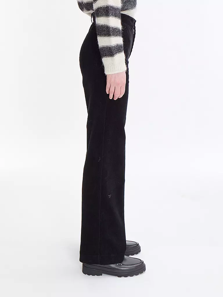 A.P.C. Jeans Wide Leg SEASIDE schwarz