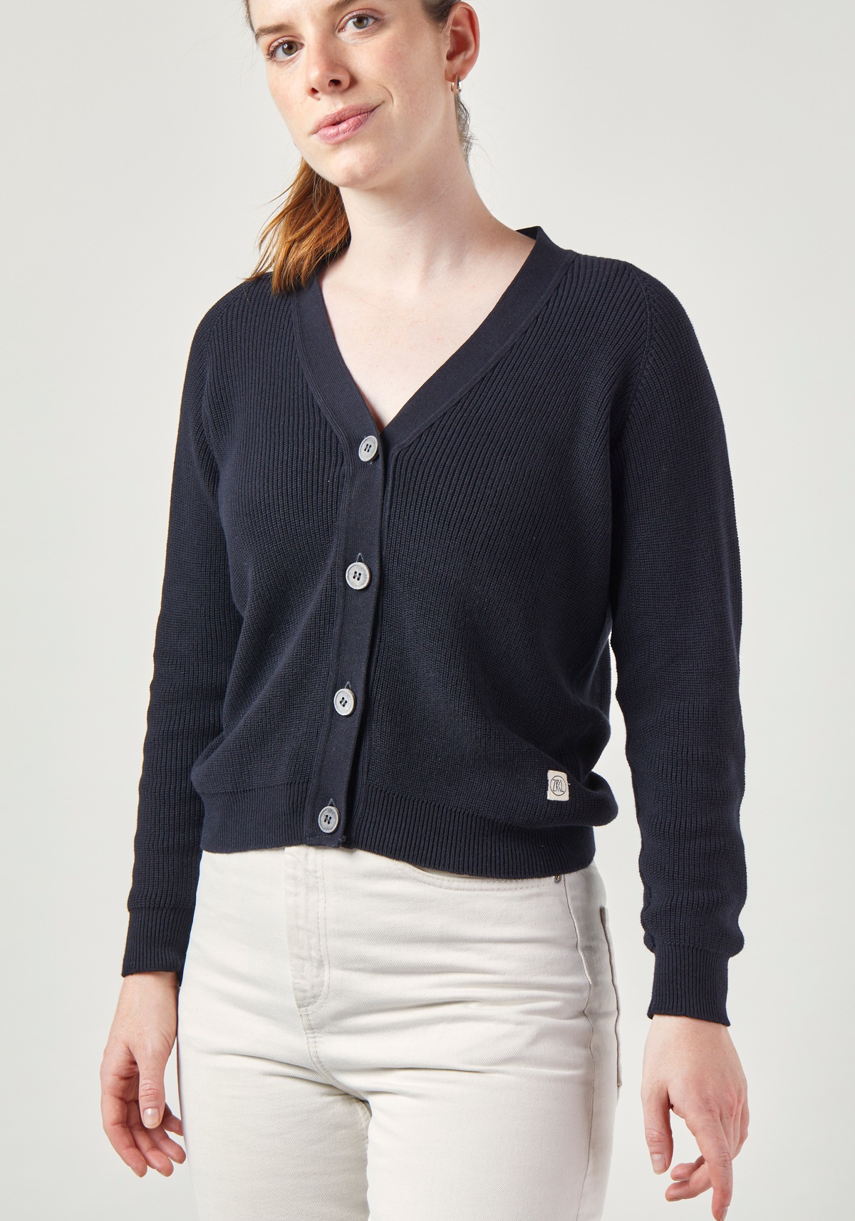 WE ARE ZRCL Damen-Knit-Cardigan Ida Swiss Edition Black