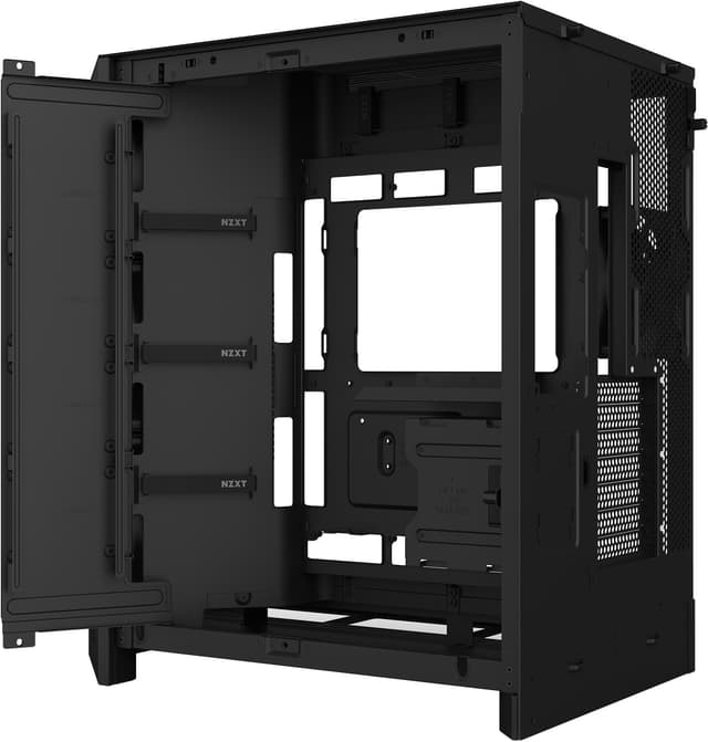 NZXT H9 Flow 2025 PC-kabinet (sort)