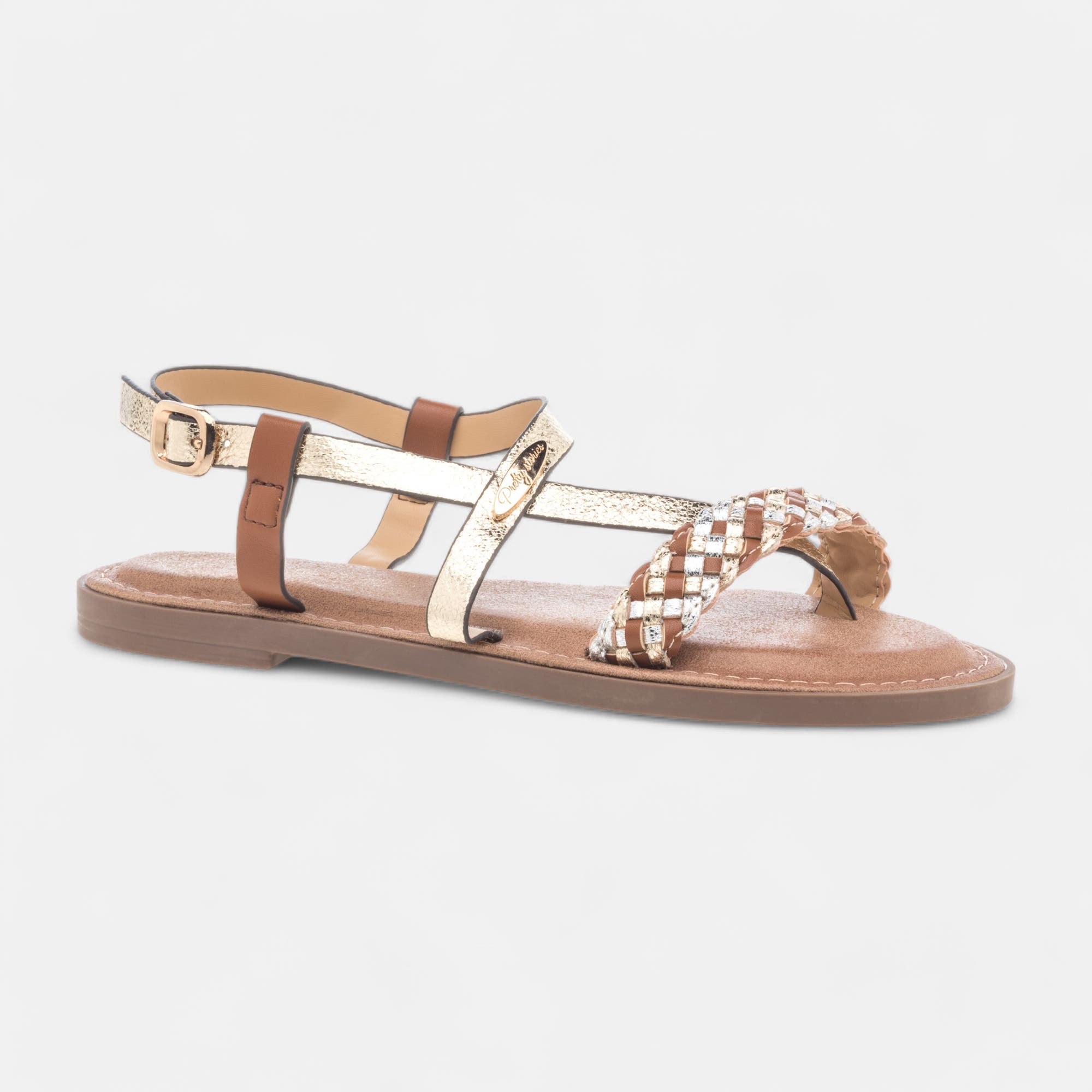Nu-pieds Femme or