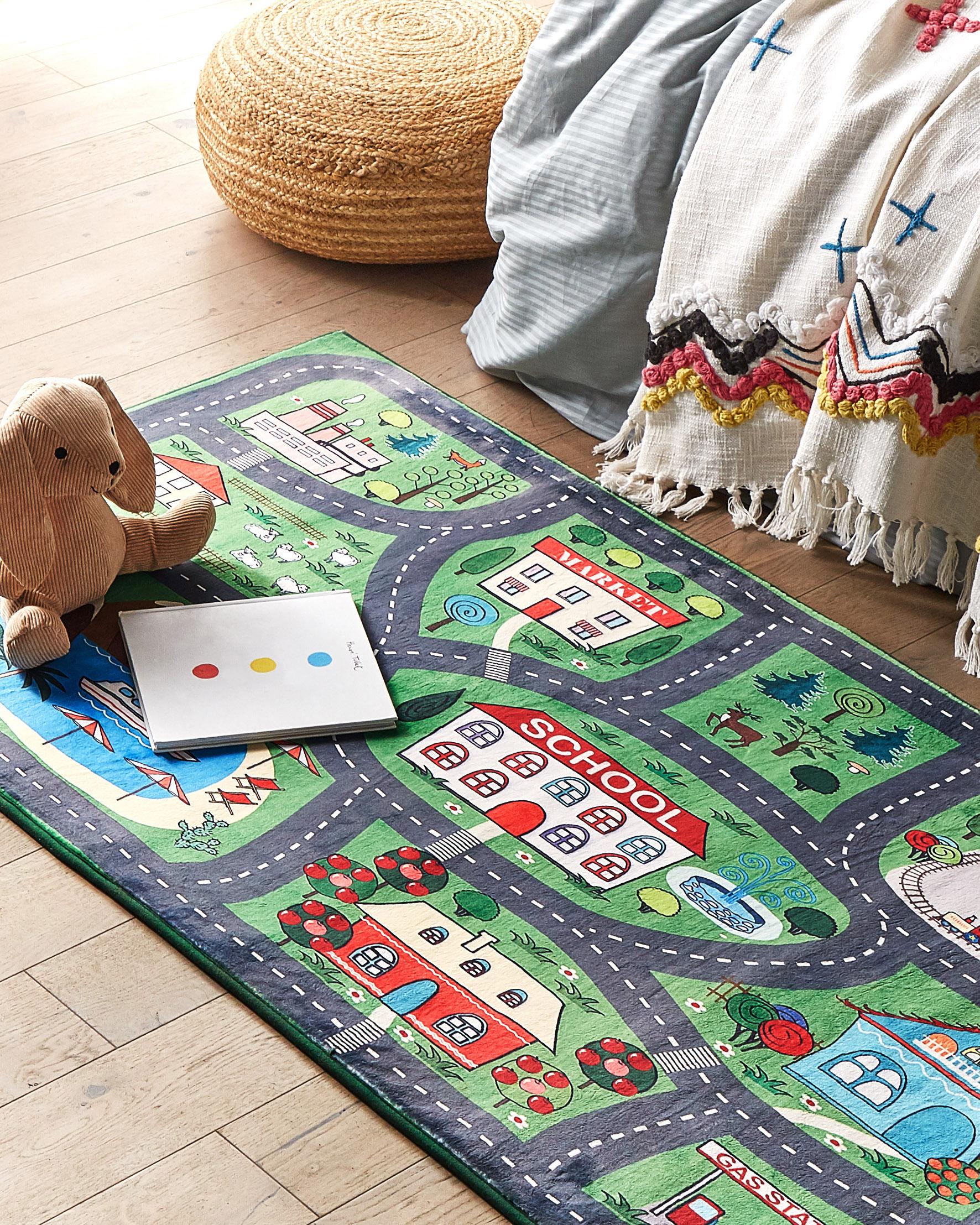 Kindervloerkleed TUTAK Groen 80 x 150 cm