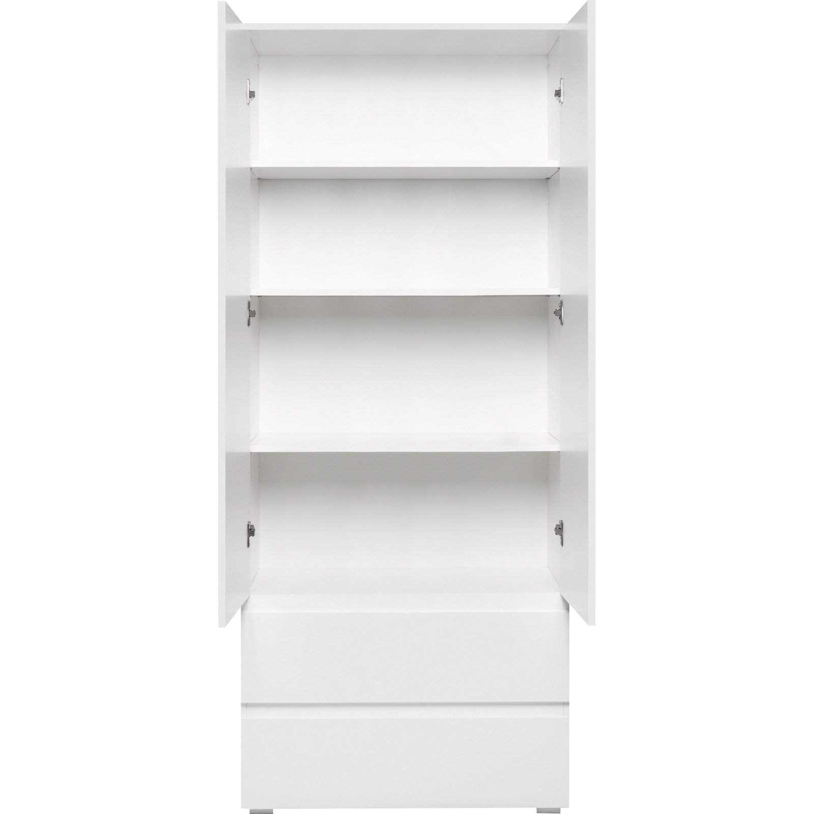Allzweckschrank Shark Dekor weiss 80 x 191 x 40 cm