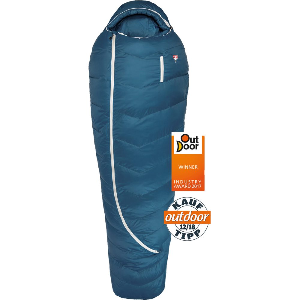 Grüezi Bag Biopod DownWool Ice 175 Schlafsack ice blue