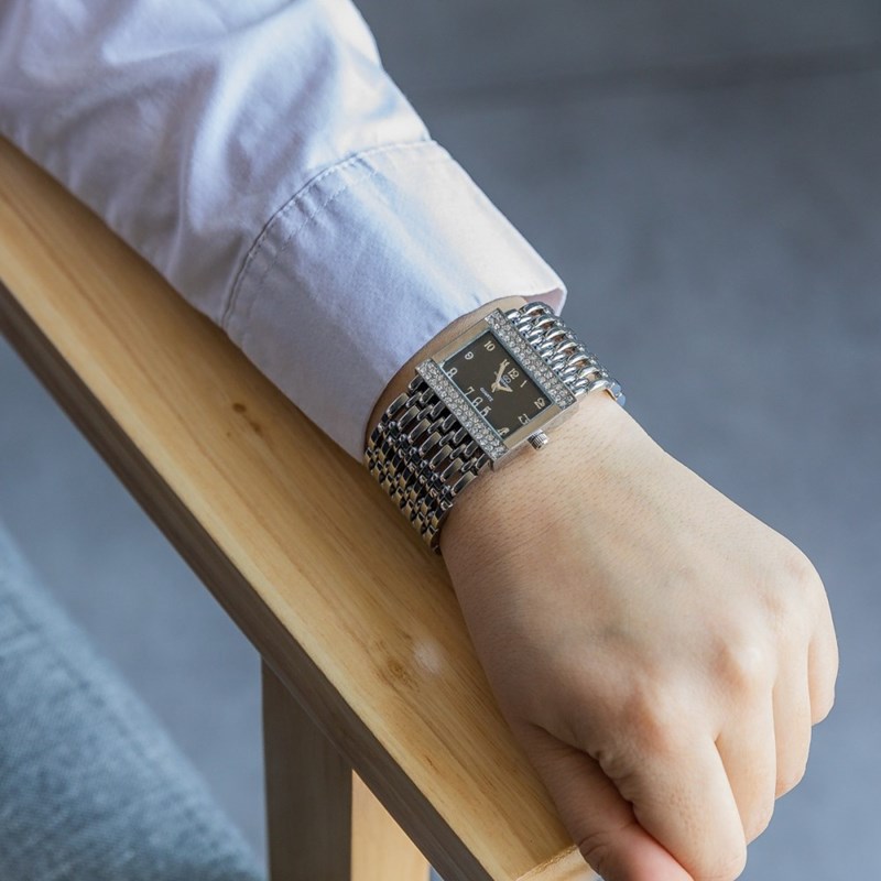 Montre pour Femme Métal Strass GIORGIO