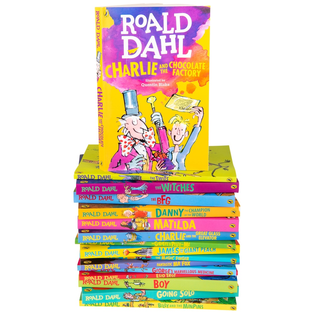 Roald-Dahl-Sammlung: 16-bändige Boxset-Kollektion