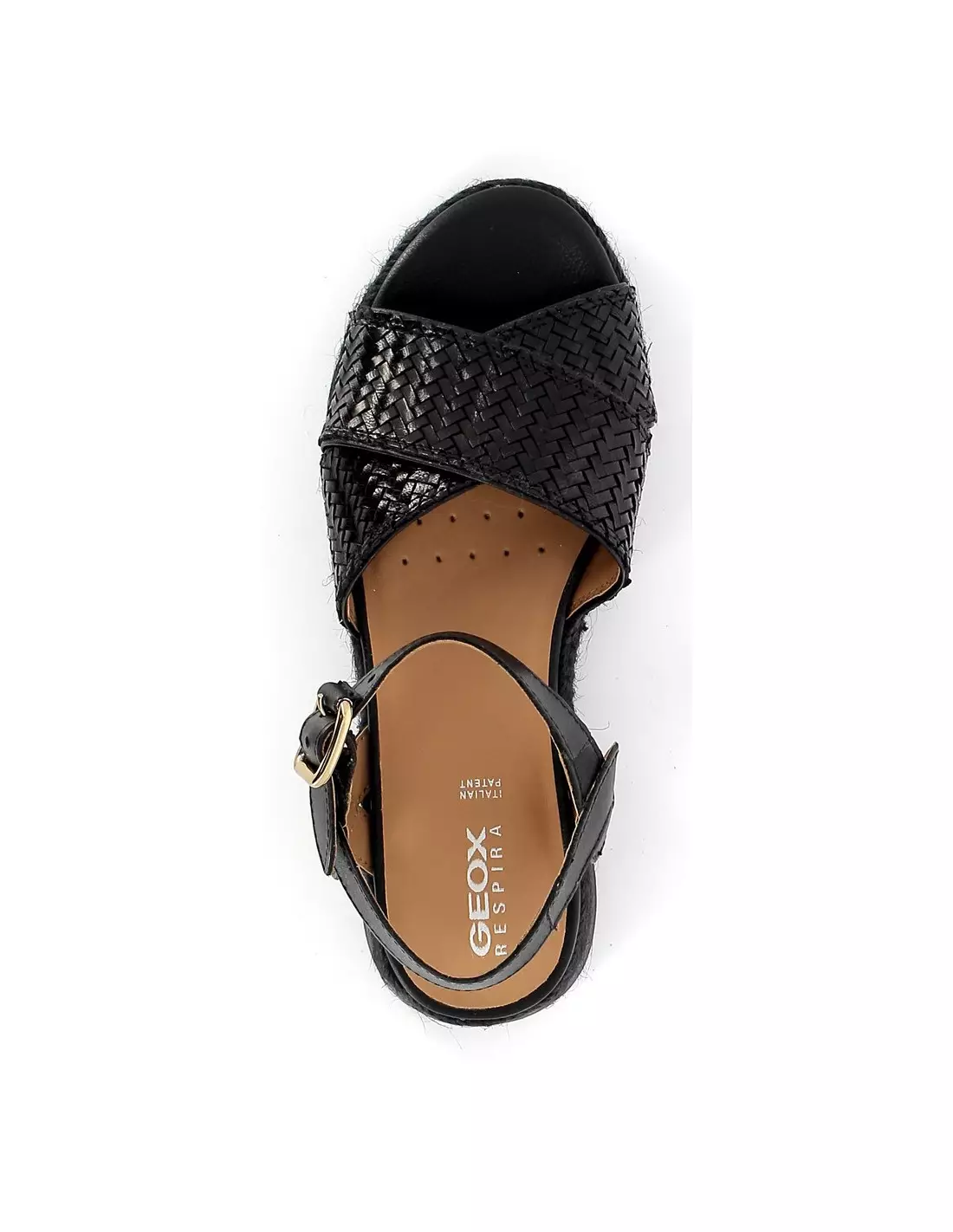 GEOX EOLIE - Sandales & nu-pieds BLACK