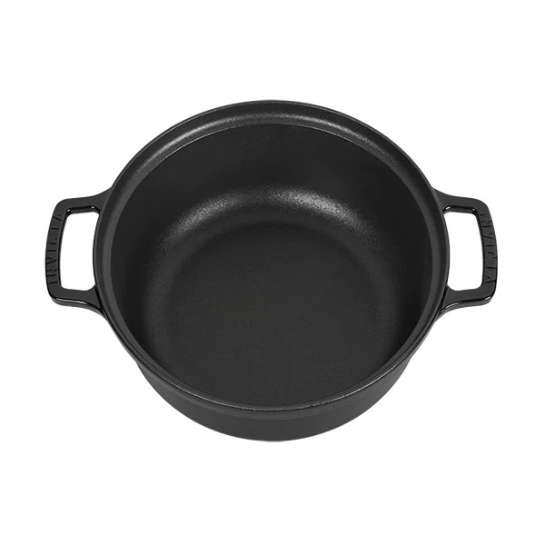 Cocotte bistrot noir 2 à 4 personnes 20 cm Invicta
