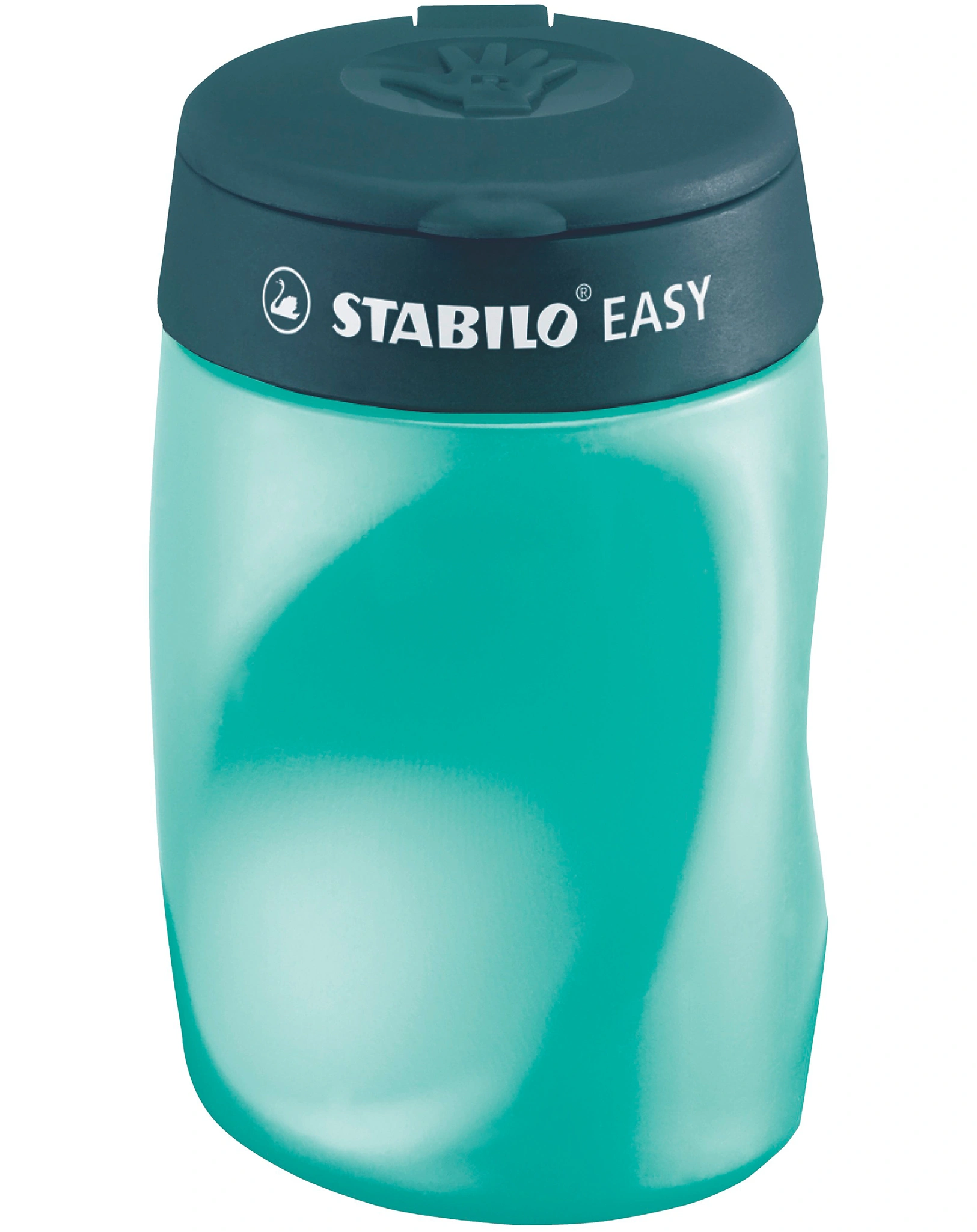 Anspitzer STABILO® EASYsharpener 3in1 ergonomisch für Rechtshänder in petrol