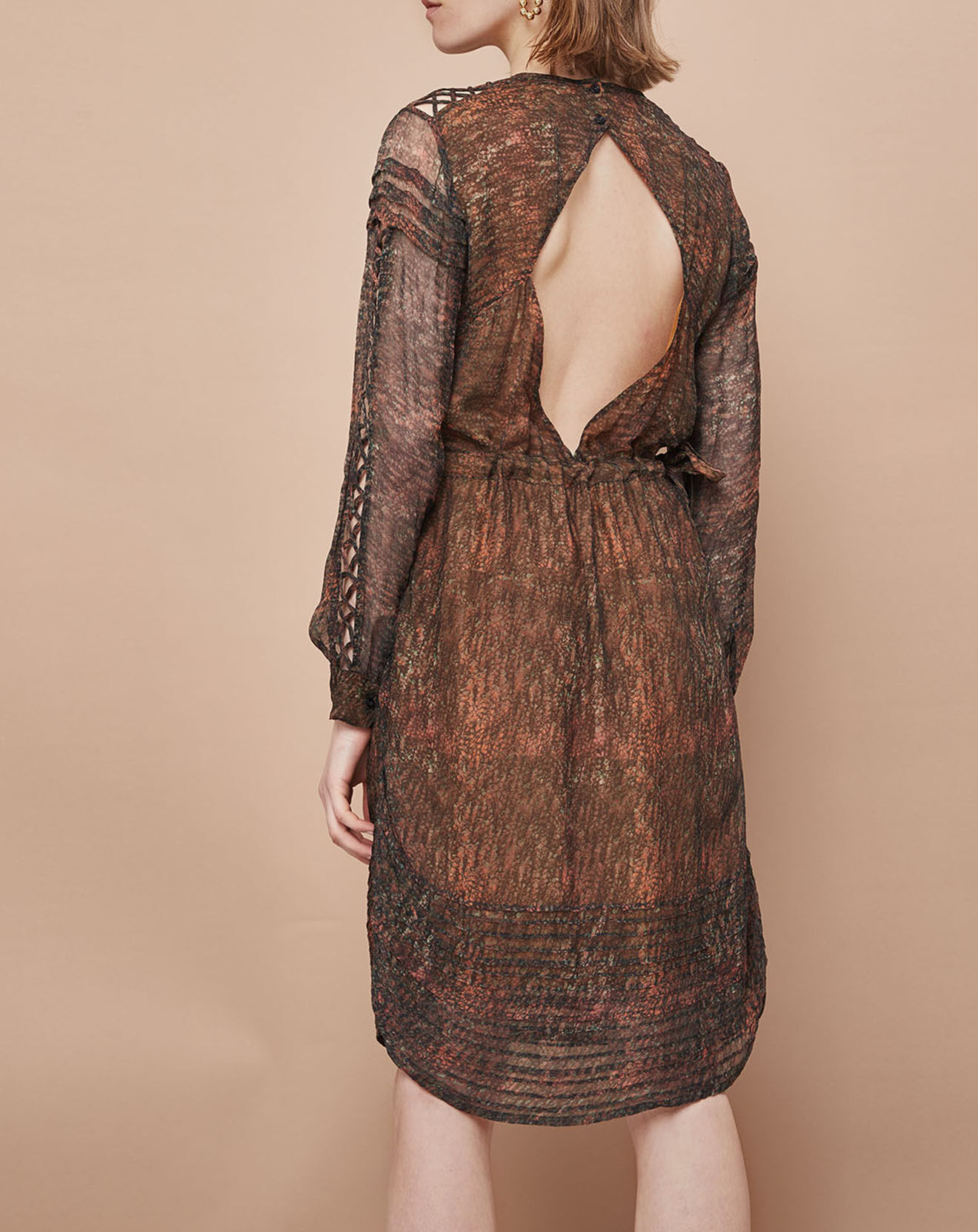 Mare di Latte Robe Frances granit cumin