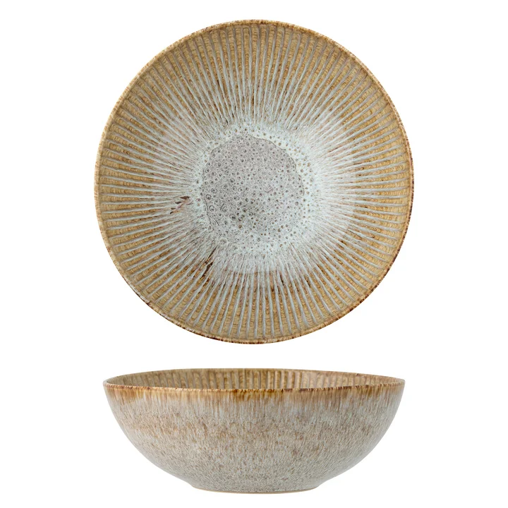 Bloomingville - Fleur Salatschale, Ø 27 cm, natur