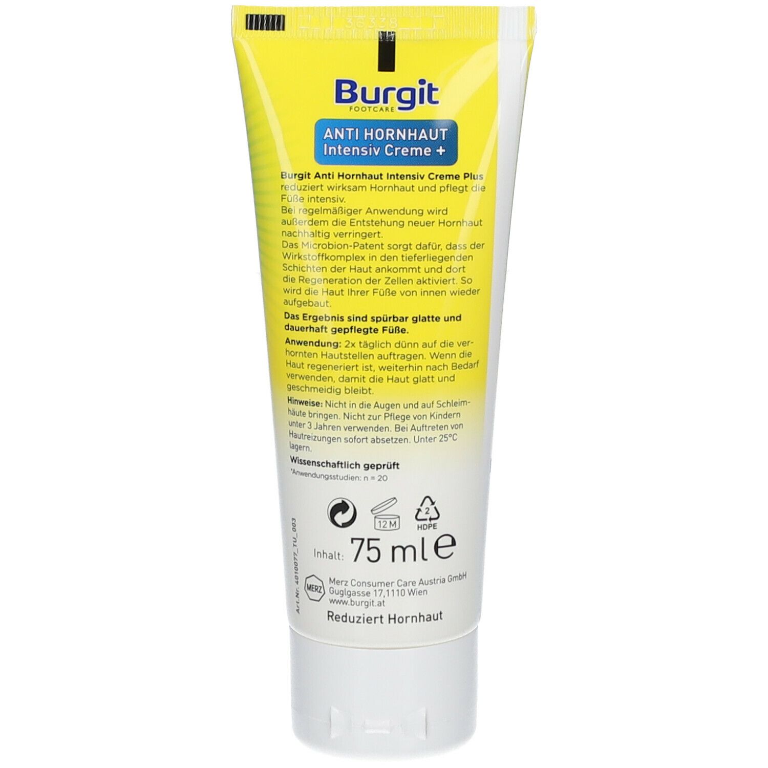 Burgit Anti Hornhaut Intensiv Creme Plus