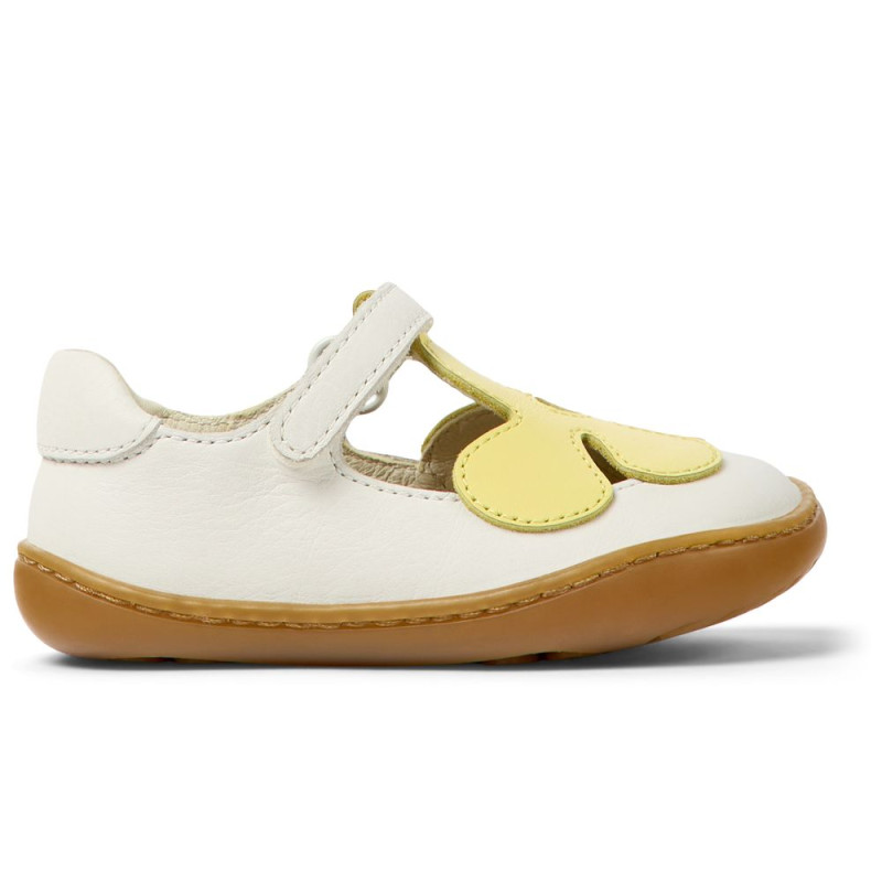 Camper Camper Peu Twins  Blanc Et Jaune