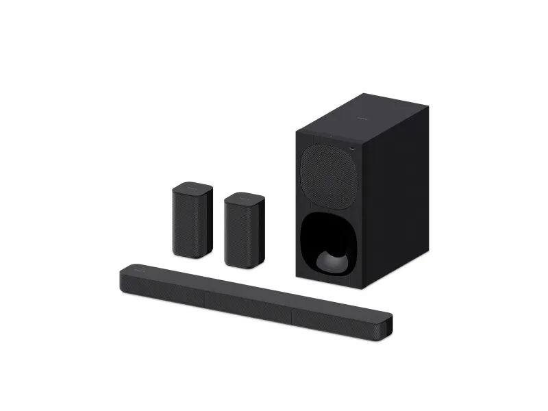 Sony HT-S20R - Lydbarsystem - til hjemmebiograf - 5.1-kanal - trådløs - Bluetooth - 400 Watt (Total)