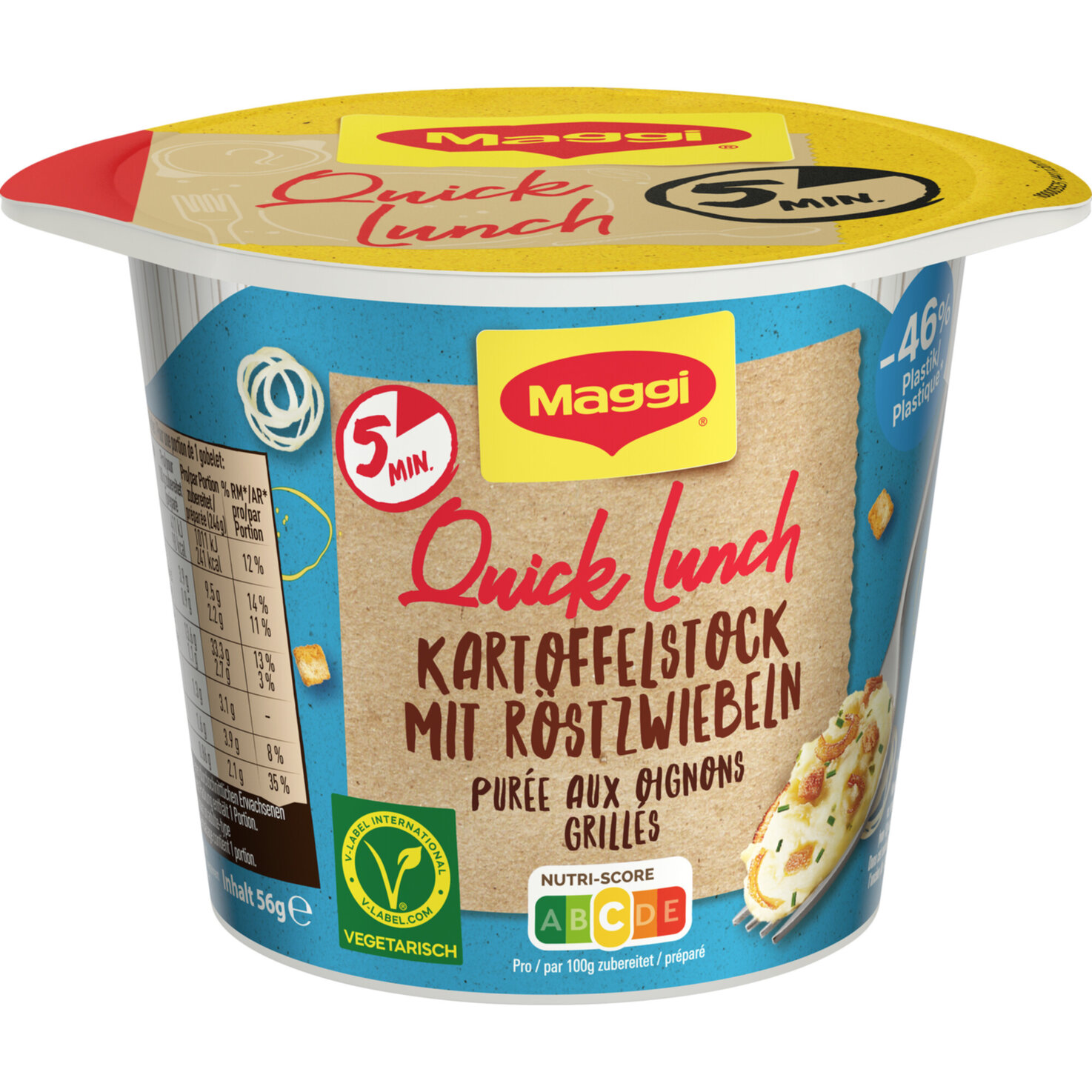 Maggi Quick Lunch Kartoffelstock & Röstzwiebeln