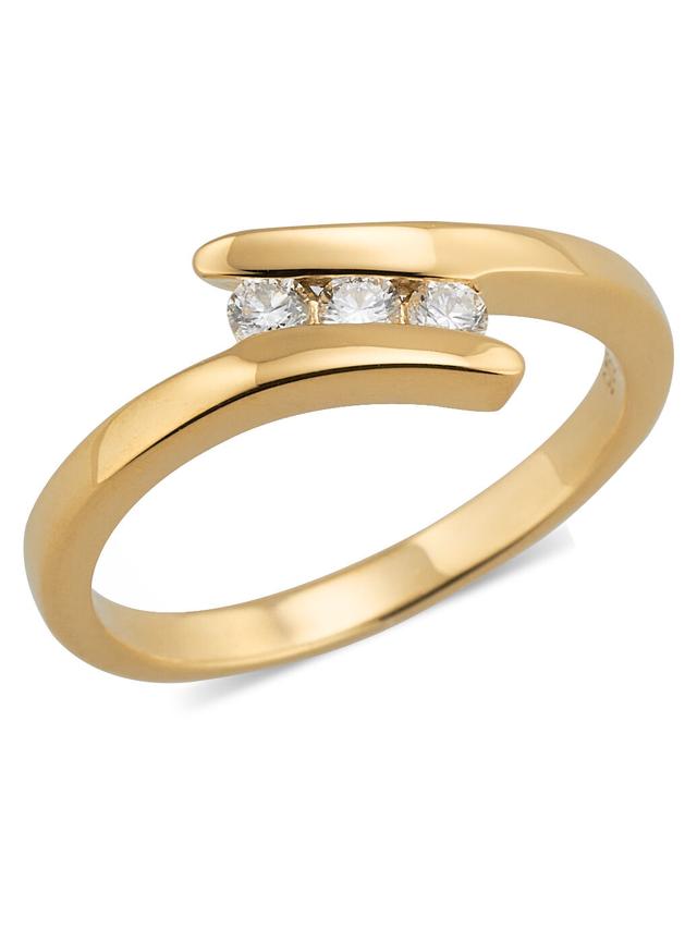 Brillant-Ring, 0,21 ct., LG, Silber 925 poliert
