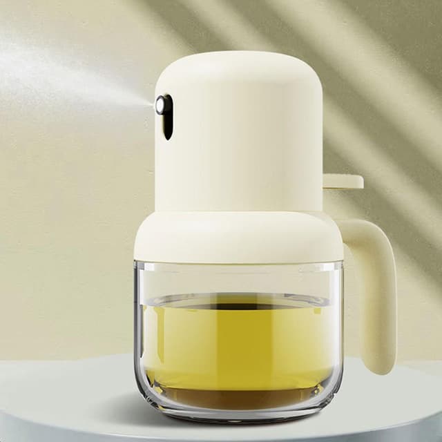 180 ml køkkengrill glasolieflaskepressetype Olieforstøvende sprayflaske