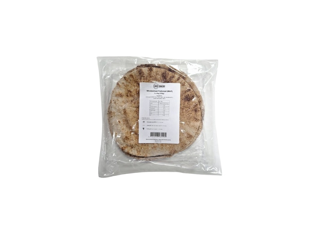PÃO LIBANÊS LIKA BAKERY INTEGRAL 320G