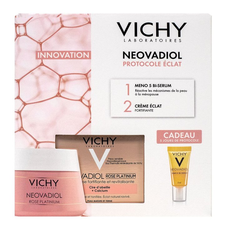Neovadiol rose Platinium crème fortifiante 50ml + Meno5 bi-sérum offert