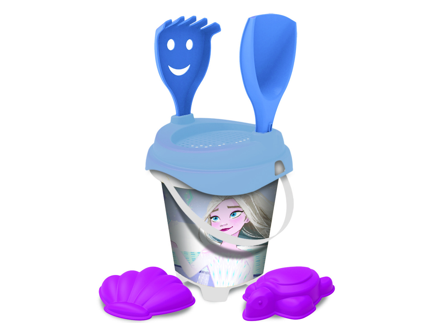 BALDE DE PRAIA FROZEN MONDO COM MOLDES