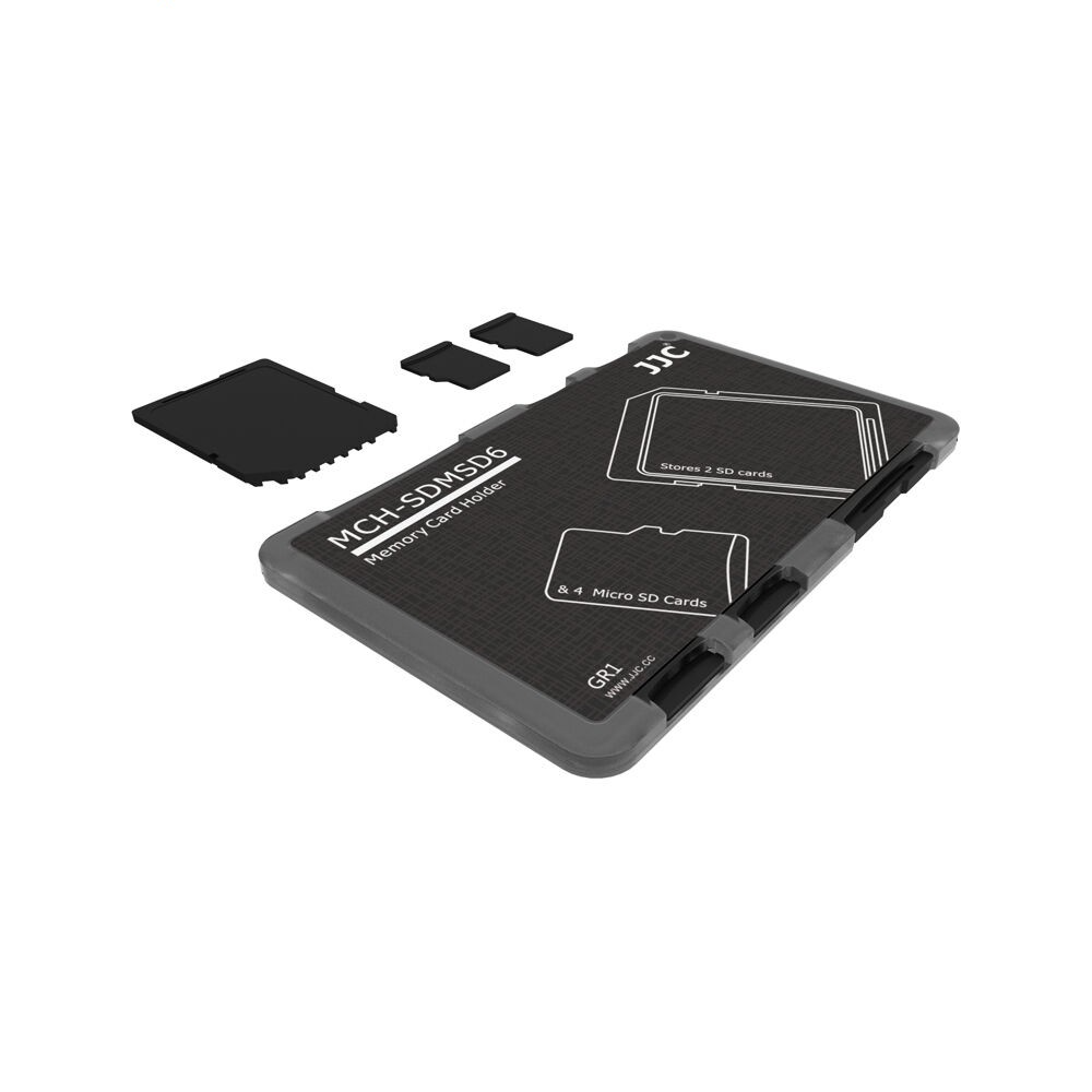 Speicherkarten Aufbewahrungsbox für 2x SD-Karten / 4x MicroSD Speicherkarten (MCH-SDMSD6GR) - Blau