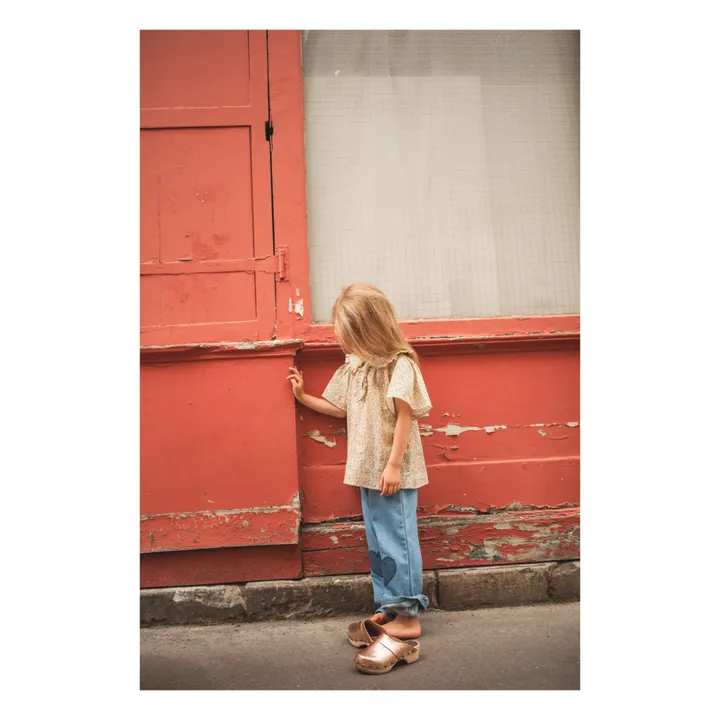 Louis Louise Blouse Indira Fleurie | Beige