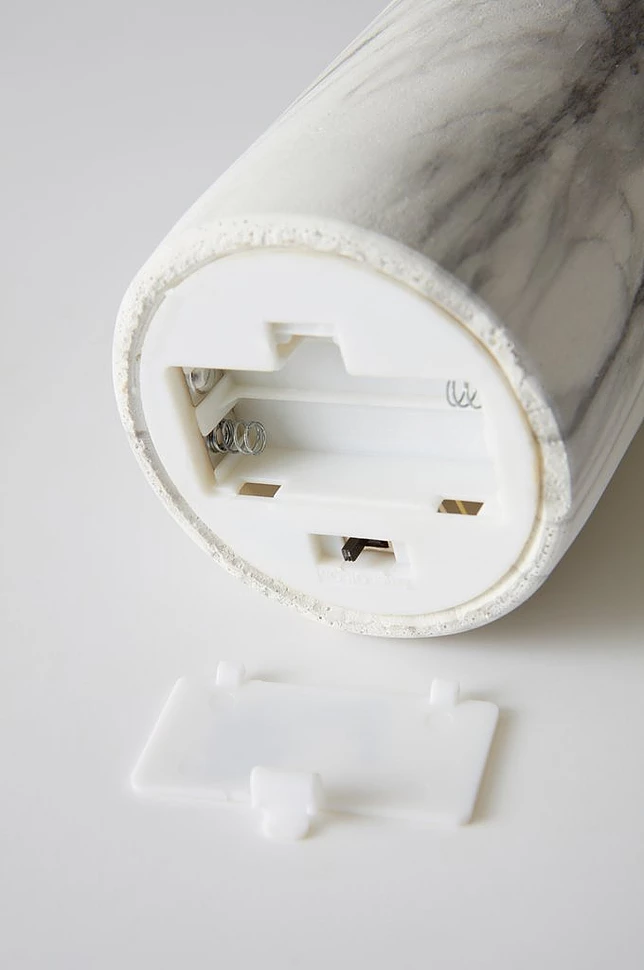 FLAMME MARBLE kubbelys LED 12,5 cm