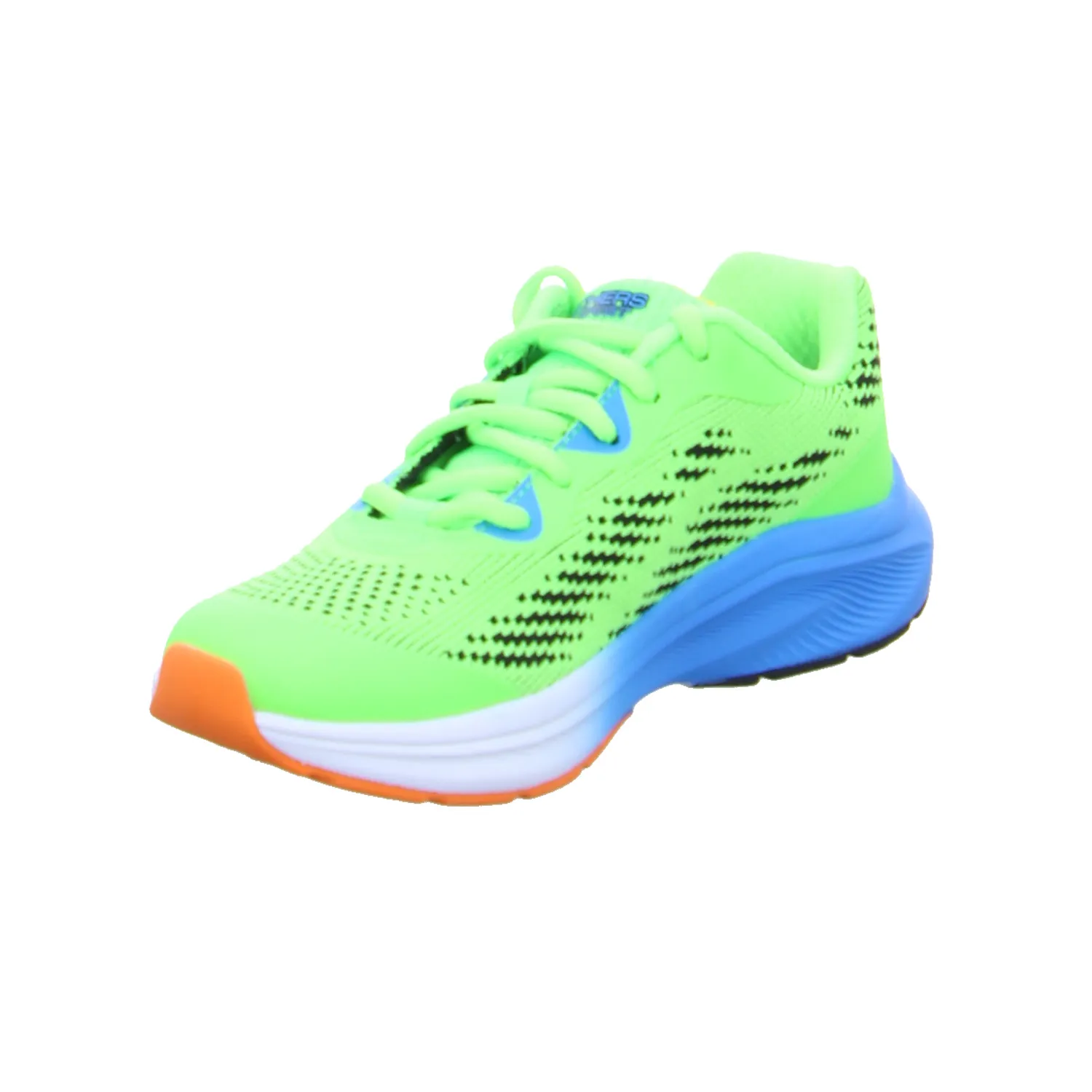 SKECHERS Jungen-Halbschuh Binder Grün Textil  Sneaker