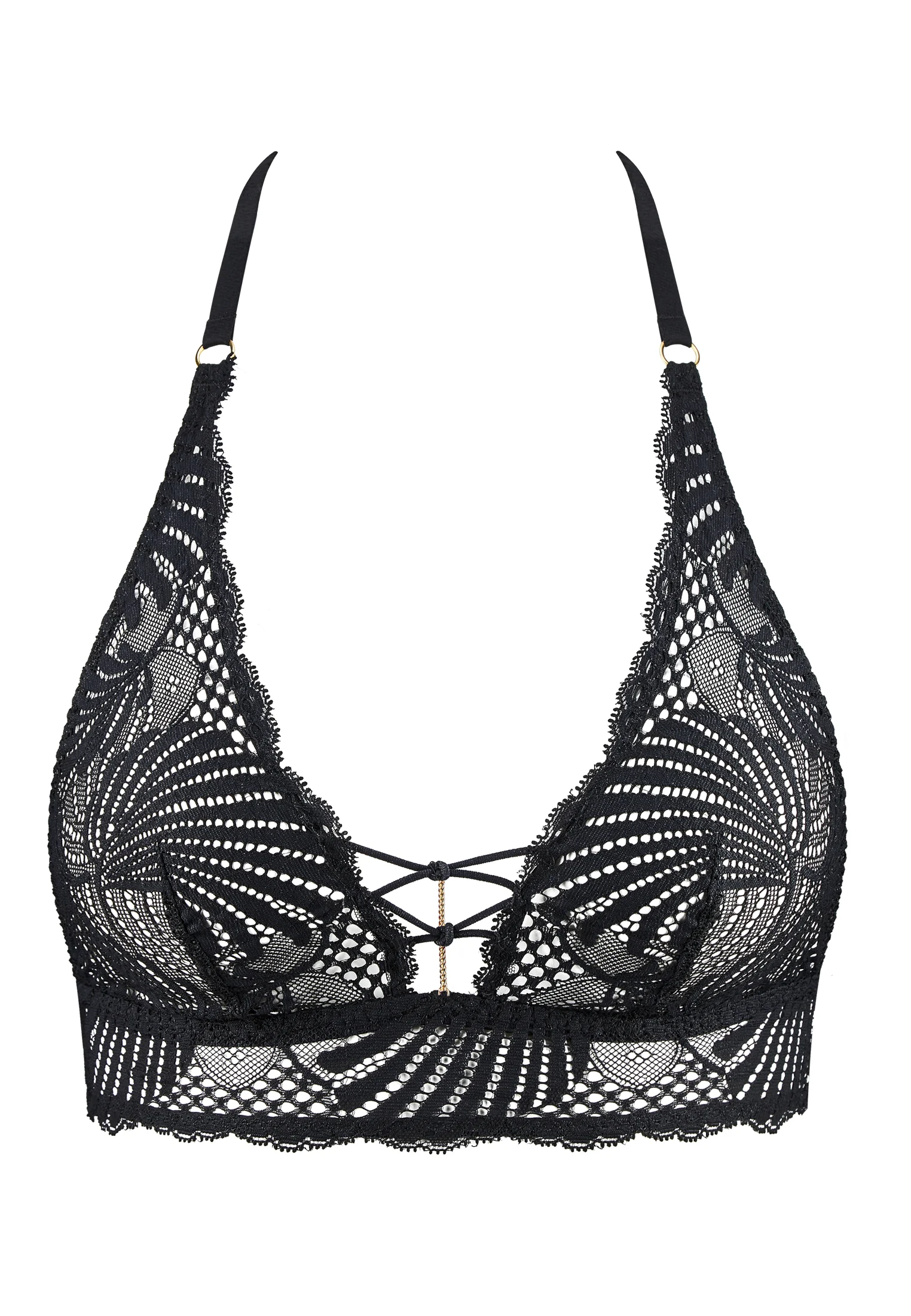 RYTHM OF DESIRE - Soutien-gorge triangle bralette | Noir