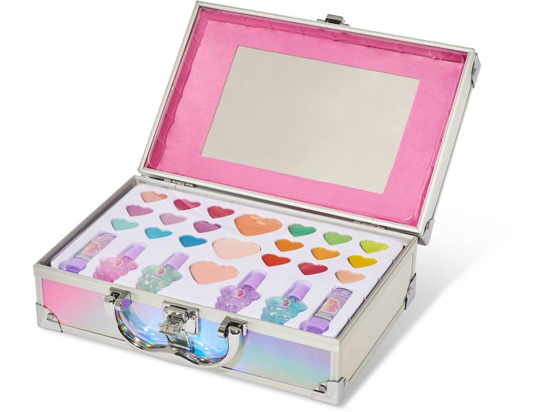 Martinelia Schminkset Little Unicorn: Traveller Glitter Cas Grosser Schminkkoffer mit Spiegel