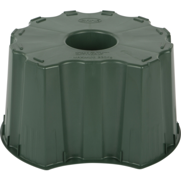 Voet regenton conisch groen 210L